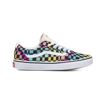 Sneakers multicolore a scacchi da ragazza Vans Ward Trippy Checkerboard, Brand, SKU s354500030, Immagine 0